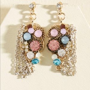 NWT ModCloth Mix Business with Treasure Earrings
